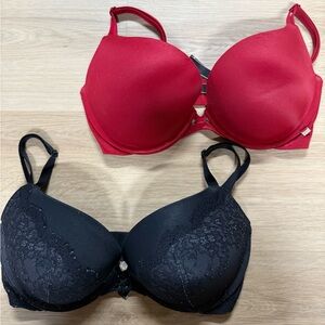 Victoria's Secret Very Sexy Push-up Bra Bundle. 32DD.